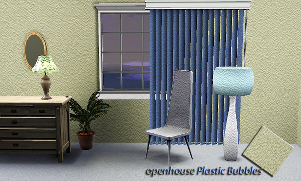Sims 3 — plastic bubbles pattern by openhousejack — op art design plastic, fiberglass