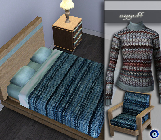 Sims 3 — Knitting Pattern 01 by ayyuff — 