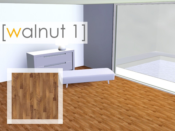Sims 3 — Walnut 1 by madaya74 — A vertical walnut wooden pattern.