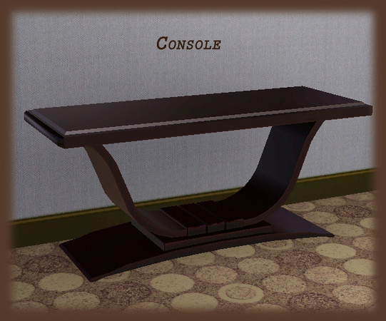 Sims 3 — ArtDeco Dining - Consoletable by ShinoKCR — 