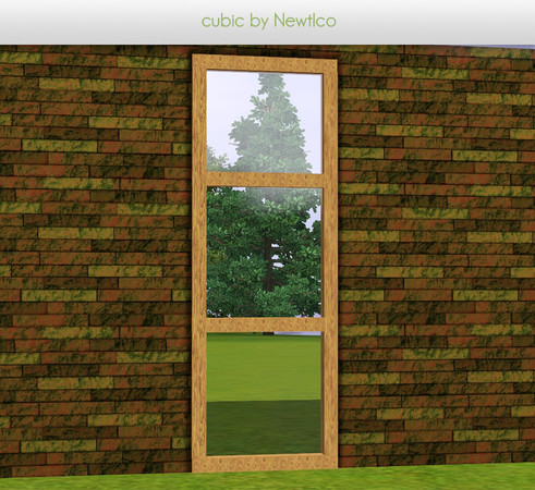 Sims 3 — 3 Segments-1 Tile by Newtlco — Cubic by Newtlco @ thesimsresource.com
