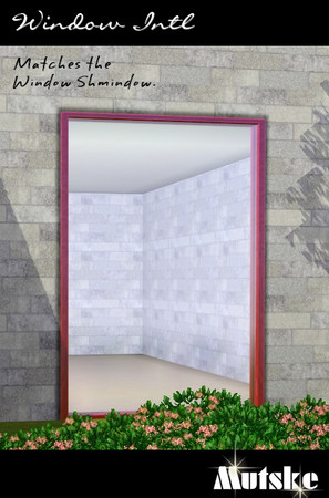 Sims 3 — Window Intl 2x1 Floor High by Mutske — Matches the Window Shmindow.