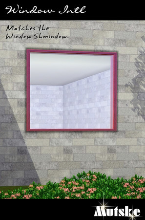 Sims 3 — Window Intl 2x1 Counter high by Mutske — Matches the Window Shmindow.