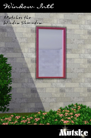 Sims 3 — Window Intl 1x1 Counter High by Mutske — Matches the Window Shmindow.