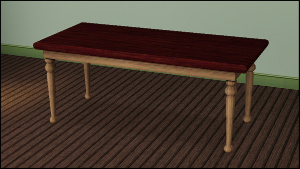 Sims 3 — Veral Dining Table by sim_man123 — Dining Table from my Veral Dining Room. Made by sim_man123 from TSR.