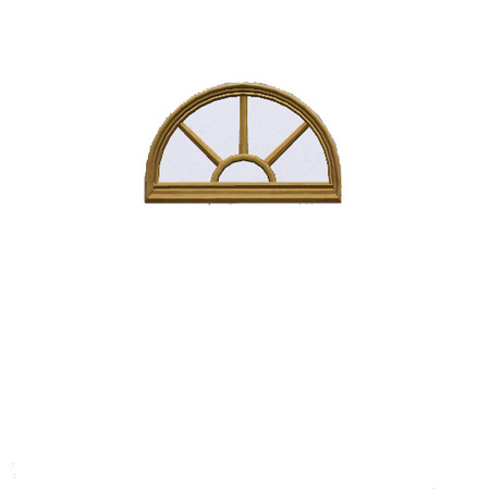 Sims 3 — Colonial 1-tile privacy arch by Cyclonesue — A privacy window that sits above counter height. By Cyclonesue for
