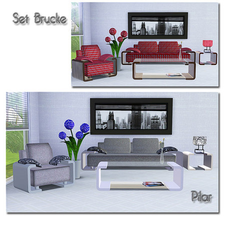 Sims 3 — Brucke Set by Pilar — 