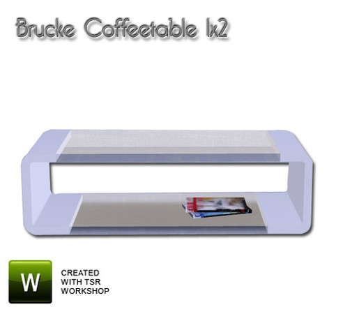 Sims 3 — TableCoffeeBrucke1x2 by Pilar — TableCoffeeBrucke1x2