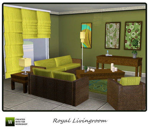 Sims 3 — Royal Livingroom by mensure — 