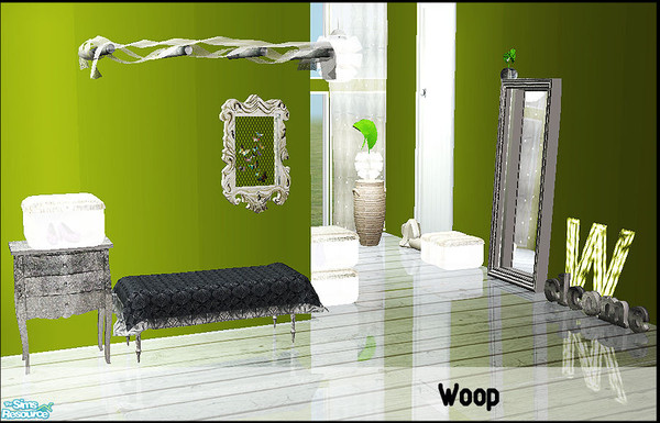 Sims 2 — Woop by steffor — a hallway