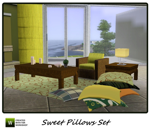 Sims 3 — Sweet Pillows Set by mensure — Sweet Pillows for your livingrooms, bedrooms and your homes...