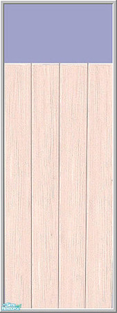 Sims 2 — B43 Wood Paneel -Wall by Birgit43 — fits to the bookcases