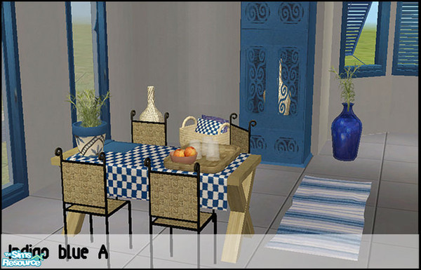 Sims 2 — Indigoblue A  by steffor — matching furniture part A