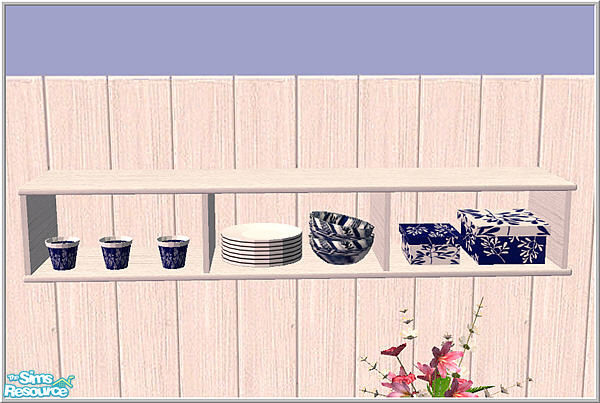 Sims 2 — B43 Wallshelf by Birgit43 — 