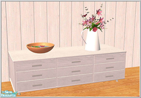 Sims 2 —  B43 Sideboard White by Birgit43 — 