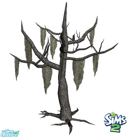 Sims 2 — Dead Tree 1 by sim_man123 — Dead tree 1 from my Dead Trees - TS2 set. TSRAA.