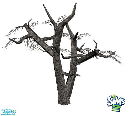Sims 2 — Dead Tree 4 by sim_man123 — Dead tree 4 from my Dead Trees - TS2 set. TSRAA.