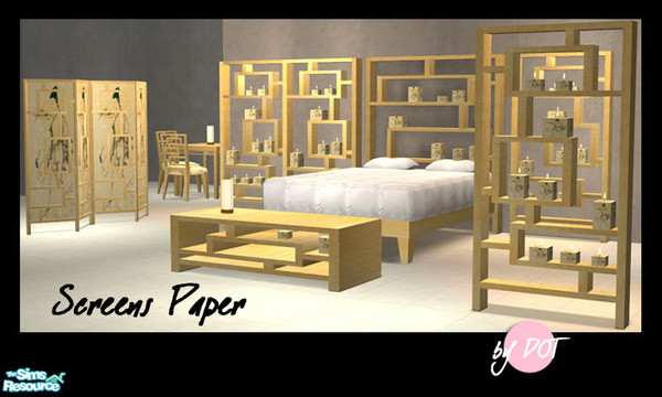 Sims 2 — Screen Paper - #533598 by DOT — Screen Paper. University Required on Candle Screen Light Only, Paper Screen