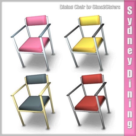 Sims 3 — S2S Chair dining  by sims2sisters — Dining Chair by Sims2Sisters
