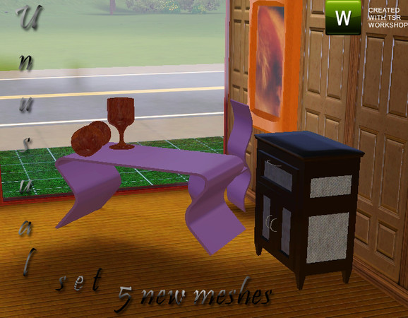 Sims 3 — Unusual set by Man-from-Novotroitsk — Very unusual set