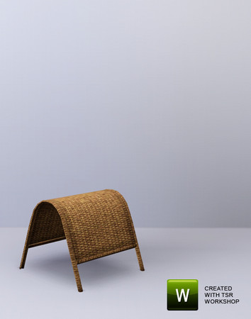 Sims 3 — Tabo Ottoman by n-a-n-u — by nanu