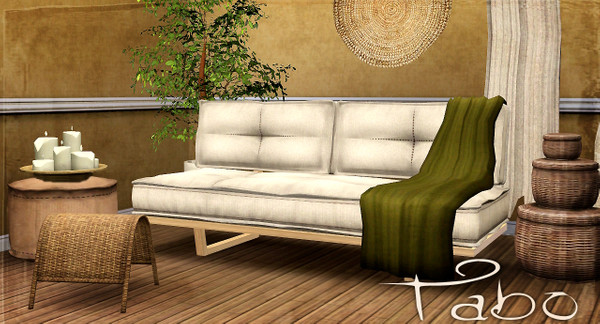 Sims 3 — Tabo Living by n-a-n-u — Ok here we go! A new Living Set - Tabo - I had lot of work with... I hope you will
