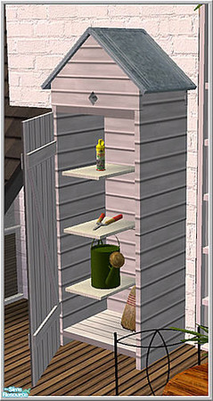 Sims 2 — Balcony set - B43 Balcony Locker by Birgit43 — 