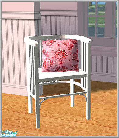 Sims 2 — hall set - B43 Hall Chair  with cushion by Birgit43 — 