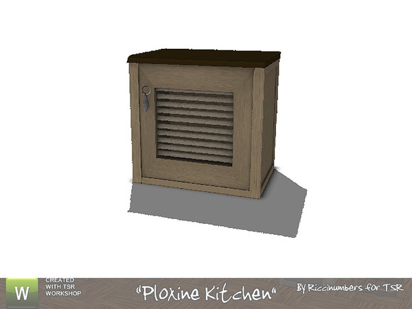 Sims 3 — Ploxine Kitchen Counter by TheNumbersWoman — Counters for your Kicthen, priced for our broke Sim. By