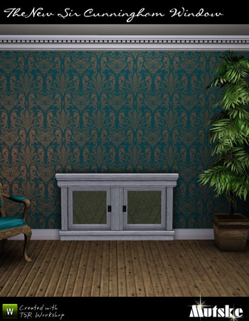 Sims 3 — Window brasserie 2x1 Loft by Mutske — Matches the Sir Cunningham Window. New Diamond Lead, wallmask problem