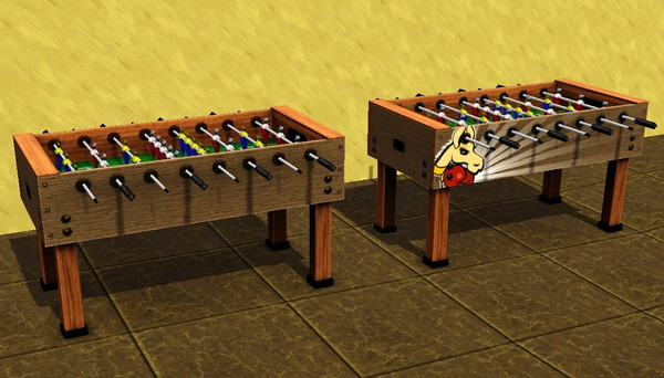 Sims 3 — Foosball table plain by daisylee — Foosball table plain. TSRAA I checked this in the game and it was fine as it