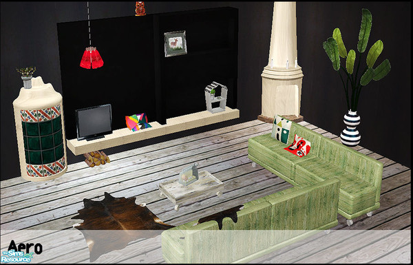 Sims 2 — Aero by steffor — a livingroom