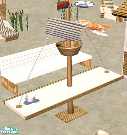 Sims 2 — Beachset Sylt - Table by marilu — 