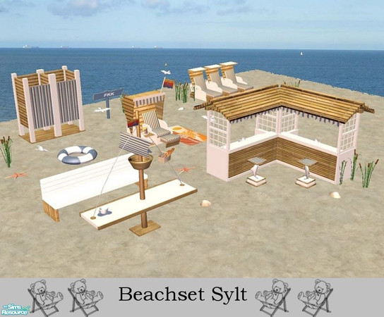Sims 2 — Beachset Sylt by marilu — 
