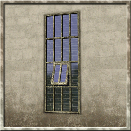 Sims 3 — Factory Window (open) by Cyclonesue — If elegance and finesse is just your thing, you'll want to move along -