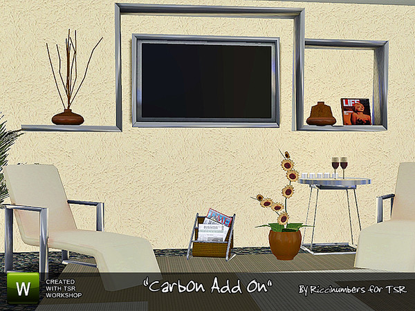 Sims 3 — Carbon Add On by TheNumbersWoman — Needfull Things. Add on Set one to the Carbon Living.