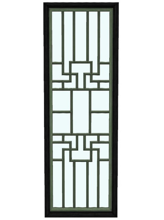 Sims 3 — Oriental Window Version 1B by Dgandy — Poly count: 744
