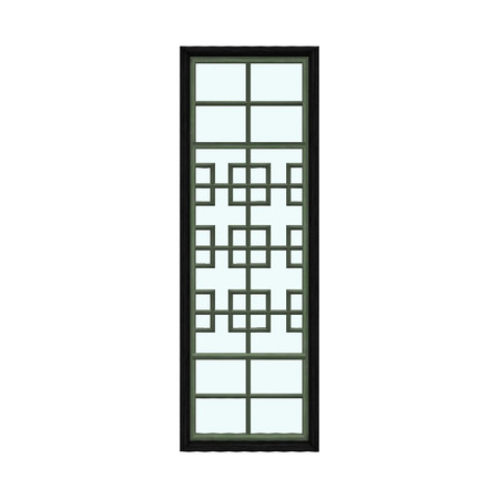 Sims 3 — Oriental Window Version 2B by Dgandy — Poly count: 856