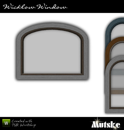 Sims 3 — Window Wicklow Counter 2x1 by Mutske — Part of Window & Door Wicklow Collection, no mullion and muntins. 4