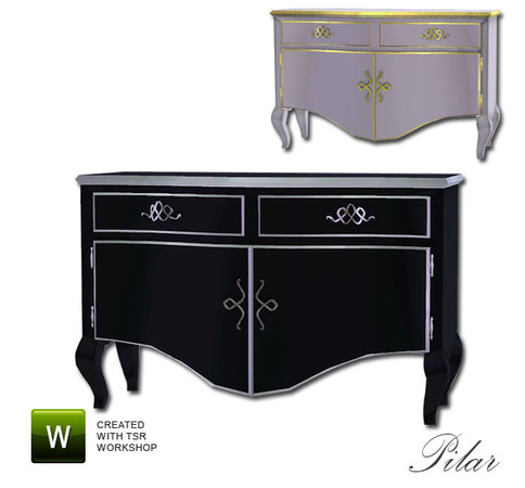 Sims 3 — ElegantDresser by Pilar — Creado por Pilar para los sims3