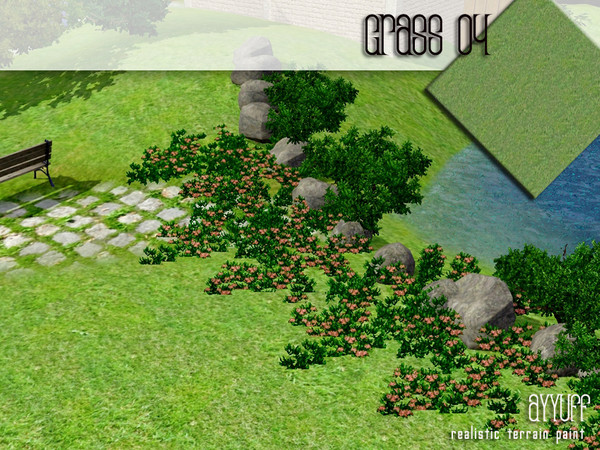 Sims 3 — Grass 04 by ayyuff — 