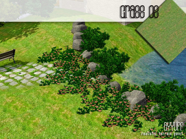 Sims 3 — Grass 02 by ayyuff — 
