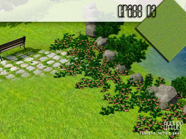 Sims 3 — Grass 03 by ayyuff — 