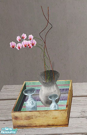 Sims 2 — Amazing January - orchid deco by steffor — 