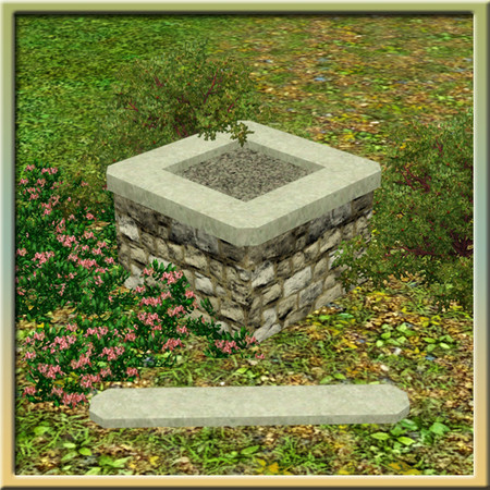 Sims 3 — Flat Cement Roof Trim. by Cyclonesue — This low-profile wall is best suited to finishing off large flat roofs