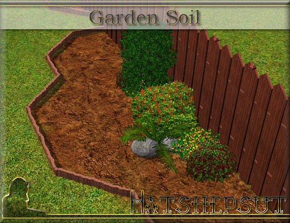 Sims 3 — Garden Soil by hatshepsut — Your plants will grow like bean stalks in this stuff!