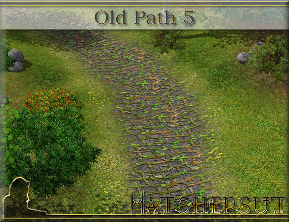 Sims 3 — Old Path 5 by hatshepsut — A weed strewn well worn path 