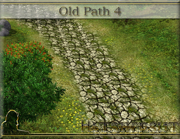 Sims 3 — Old Path 4 by hatshepsut — A weed strewn well worn path