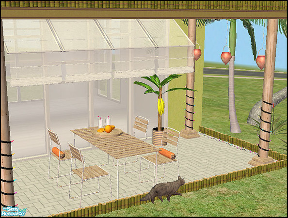 Sims 2 — Outsidedinner by steffor — 