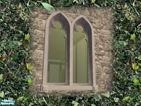 Sims 2 — Gothic Glass Recolour - Green by Cyclonesue — Don't forget to download the MASTER mesh! See 'Get mesh at TSR'